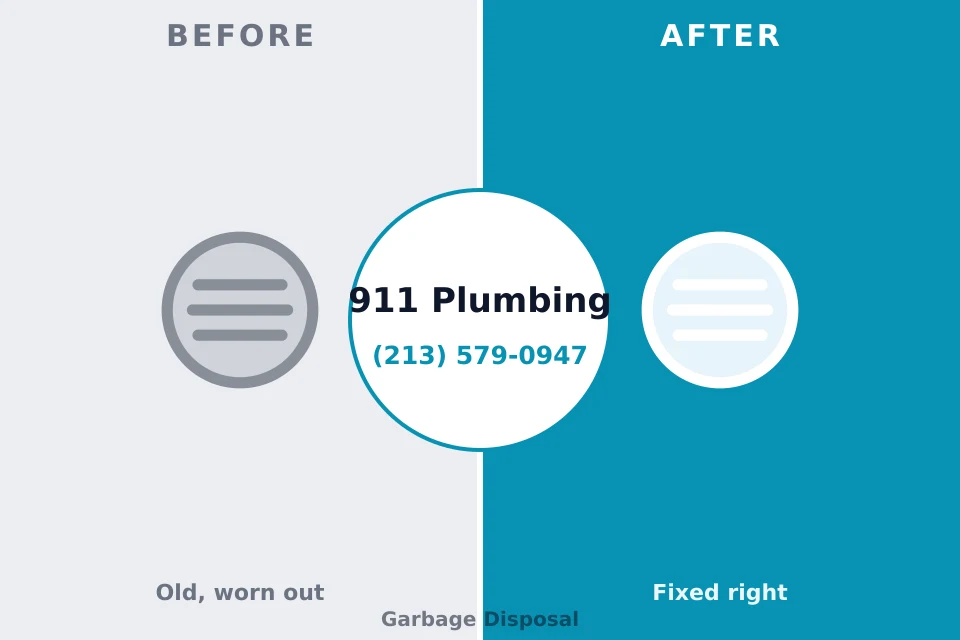 Before and after: plumbing repair Leesburg, OH